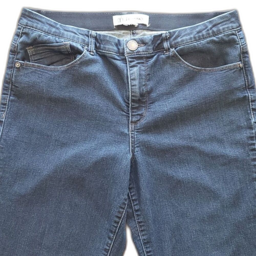 Democracy - "Ab" Solution - Mid Rise Jean - Dark Wash Blue Base Quartz - Size 12 - Picture 5 of 8